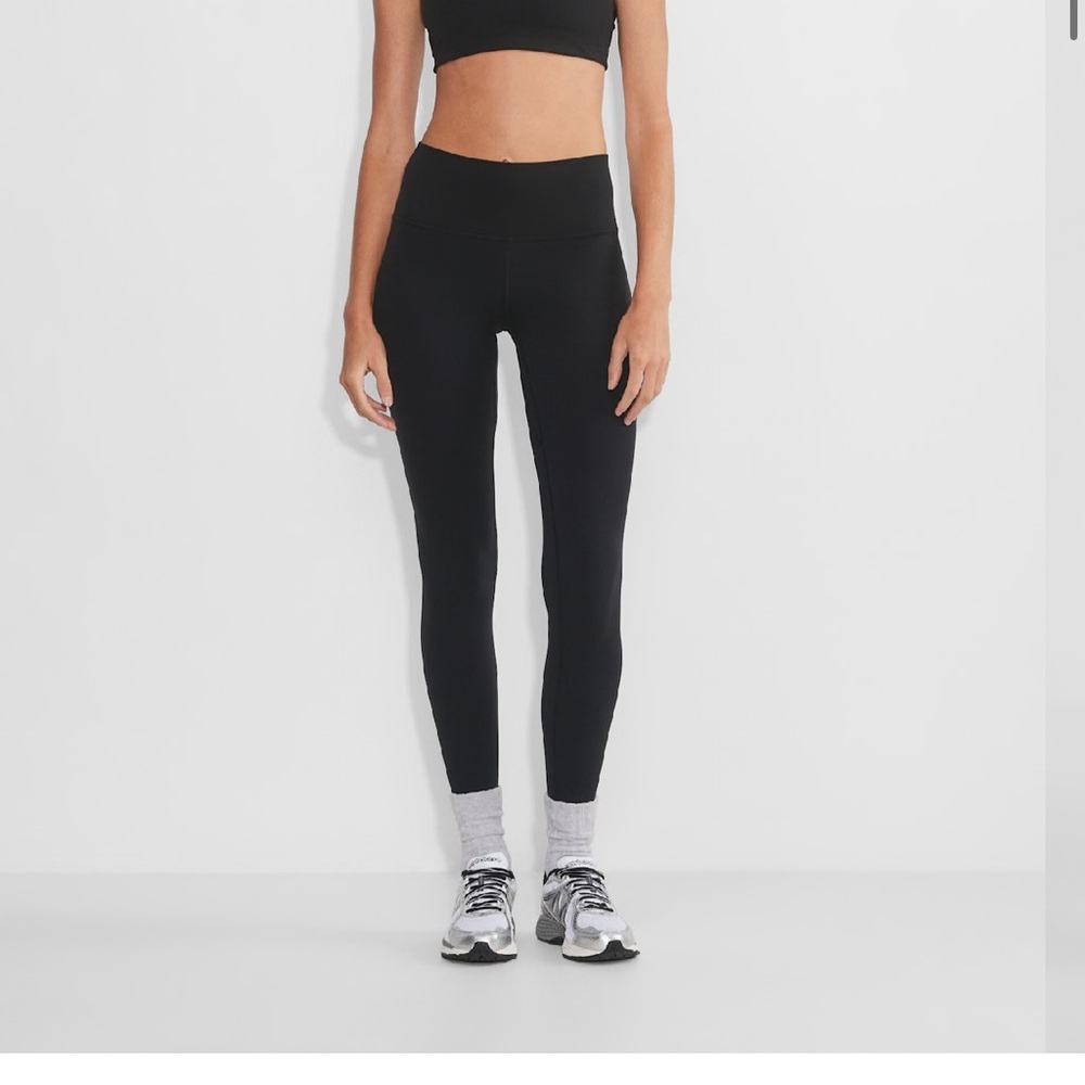 Black High-Waisted Leggings